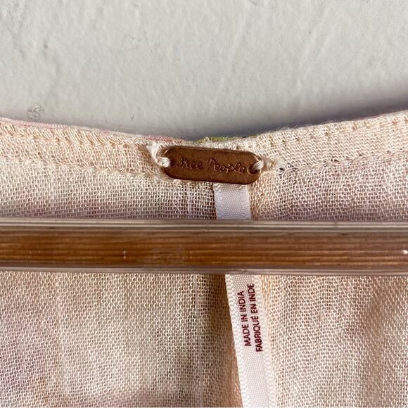 NWT Free People Freddie Tie Waist Mini Dress - Picture 5 of 7